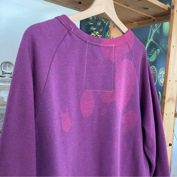 Aviator Nation Purple Orange Bolt Fade Sweatshirt - Picture 10 of 15